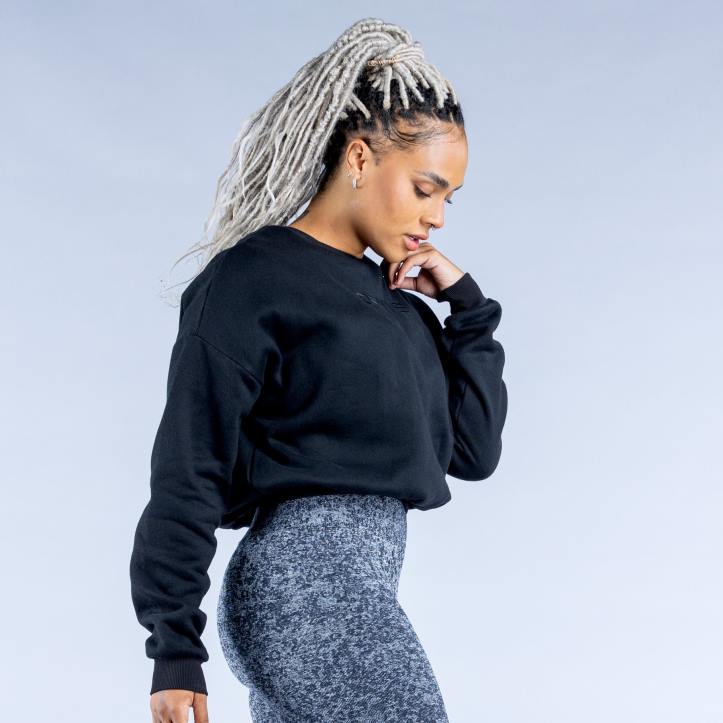 Dfyne toppenluxe revive crop-sweater 1 6B8F33