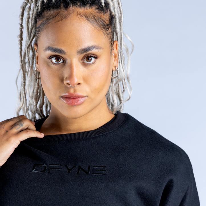 Dfyne toppenluxe revive crop-sweater 1 6B8F33