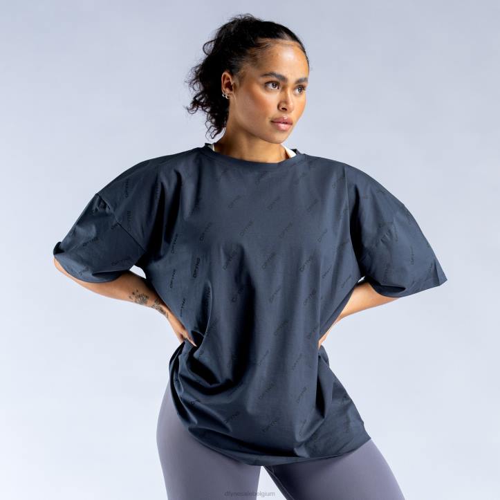 Dfyne toppenherleef kenmerkende oversized t 6B8F50