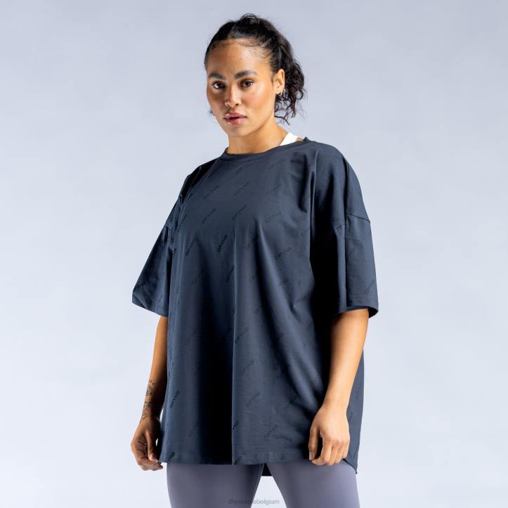 Dfyne toppenherleef kenmerkende oversized t 6B8F50