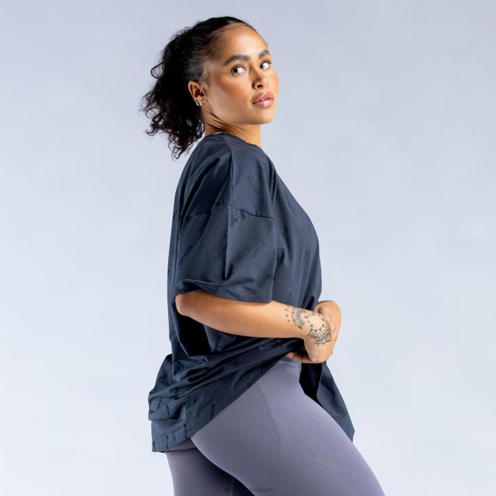 Dfyne toppenherleef kenmerkende oversized t 6B8F50