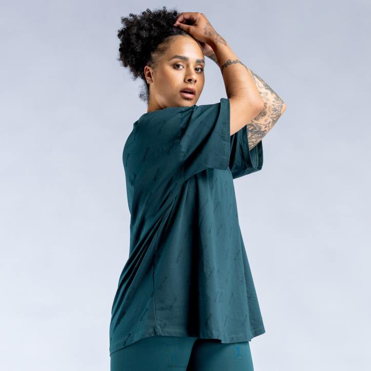 Dfyne toppenherleef kenmerkende oversized t 6B8F51